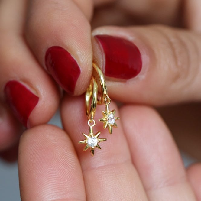 Sterling Silver Northern Starlight Crystal Earrings